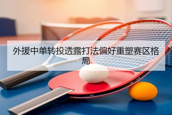 外援中单转投透露打法偏好重塑赛区格局